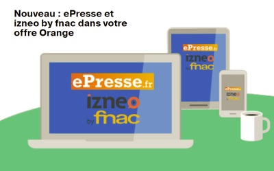 Orange : nouvelle promo ADSL, services Presse et BD numériques inclus, la fibre à partir de 19.99 euros...