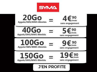 Forfaits Syma Mobile