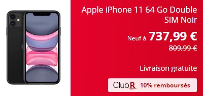 iPhone 11 french Days Rakuten