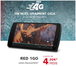 RED By SFR : Un Noël vraiment Giga !