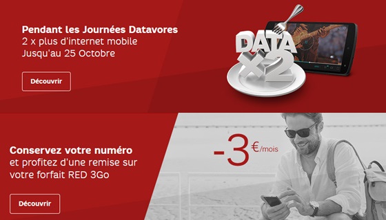 Red by SFR double la data, dépêchez-vous !