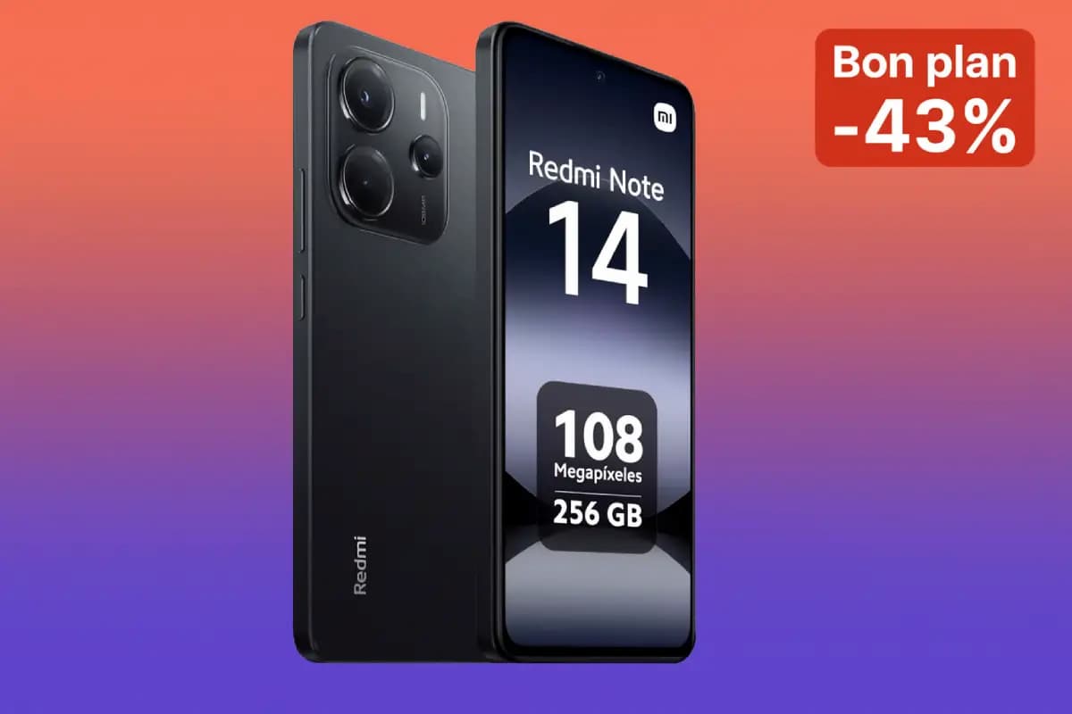 Pas besoin d’attendre le Black Friday : l'excellent Xiaomi Redmi Note 14 à -43 % sur Amazon !