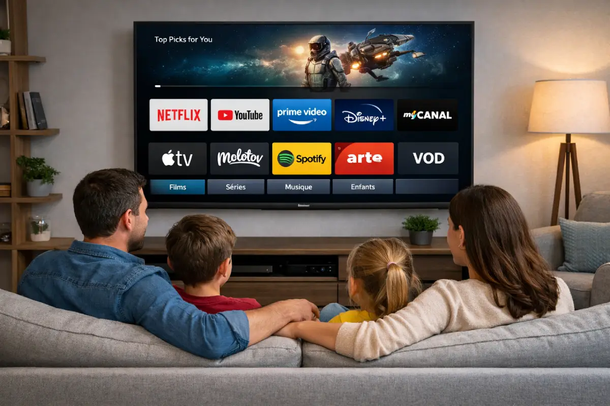 regarder tv via smart TV sans decodeur TV