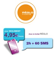 Leclerc Mobile devient Réglo Mobile et lance un forfait 2H et 60 SMS
