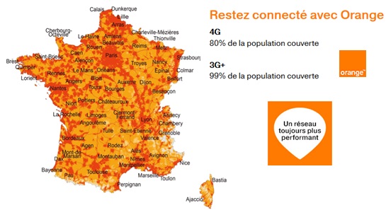 4G : 80% de la population couverte chez Orange et Sosh !