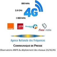 Forfait 4G : Point sur la couverture 4G chez Orange, SFR, Bouygues Telecom et Free !