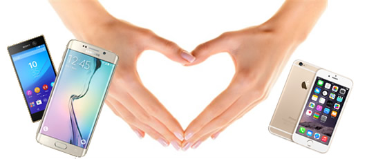 Bons plans Saint-Valentin : Offrez un Sony Xperia M5, le Honox 5x, l'iPhone 6 ou encore le Samsung Galaxy S6 !