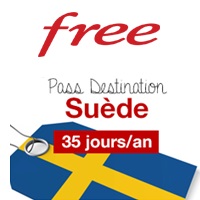 Nouveau chez Free Mobile : Le roaming depuis la Suède inclus avec le forfait illimité !