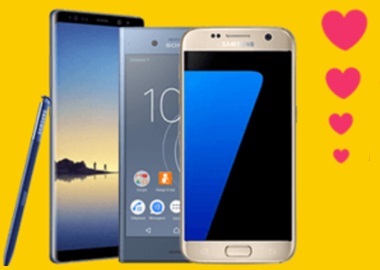 Saint-Valentin : SOSH offre jusqu'à 300 euros sur trois Smartphones 