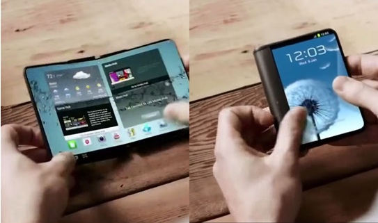 Samsung : un Smartphone à écran Oled pliable pour 2017 ?