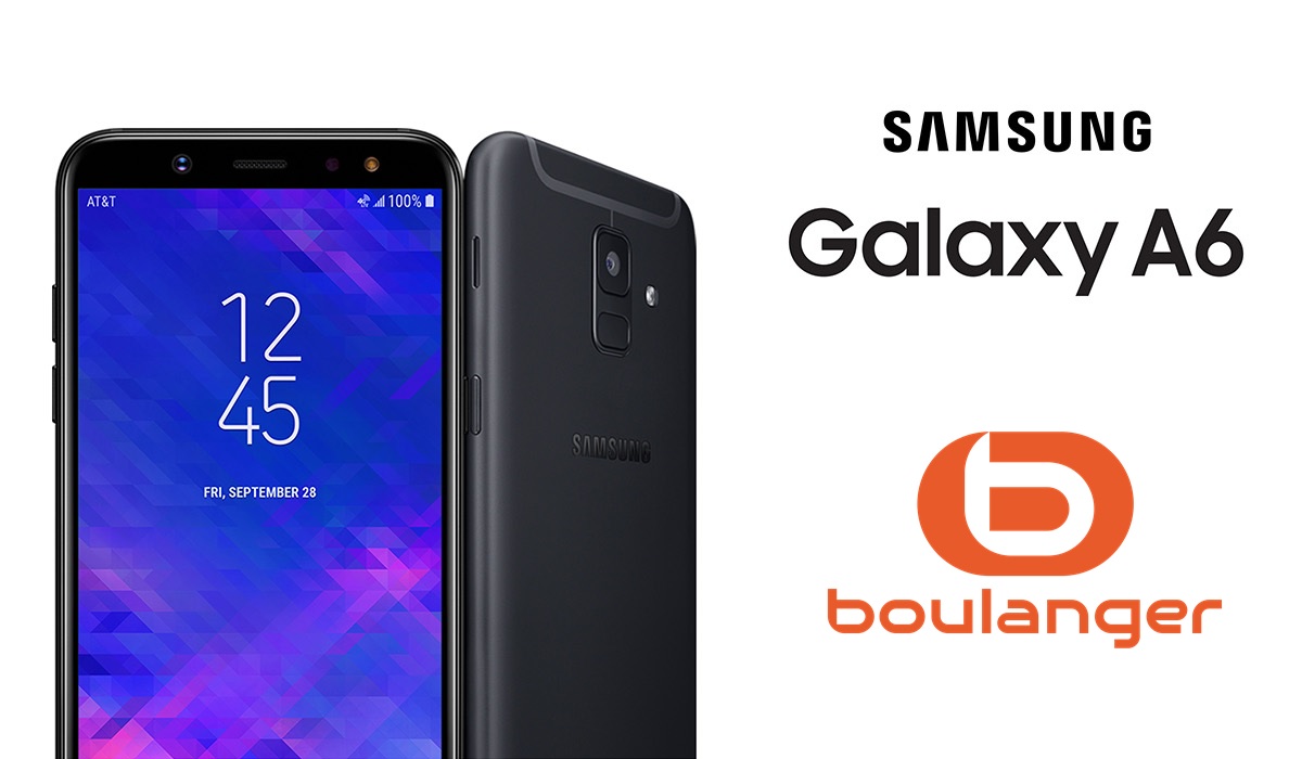 Bon plan du moment : le Samsung Galaxy A6 à seulement 199€ chez Boulanger !