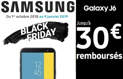 ???? Black Friday : Le Samsung Galaxy J6 à 149€ chez Cdiscount ! 