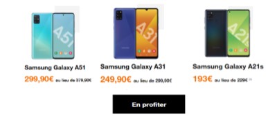Promos Samsung Galaxy Orange