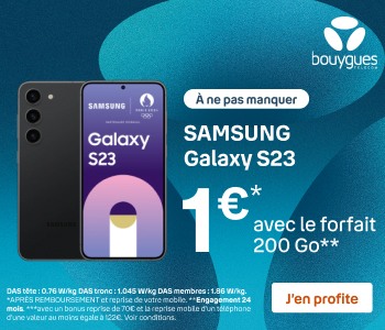 bouygues Telecom S23 1 euro