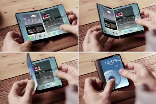 Samsung devrait sortir un Smartphone à écran pliable en 2018