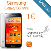 Bon plan du Web : Le Samsung Galaxy S5 Mini en vente flash chez Orange ! 