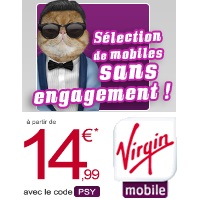 Virgin Mobile : Promotions sur une sélection de mobiles avec un forfait sans engagement