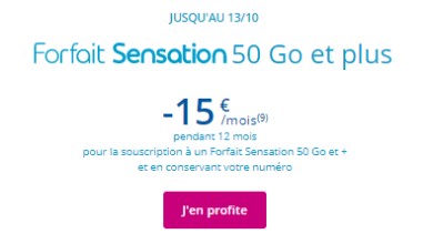 Forfait Sensation Bouygues Telecom