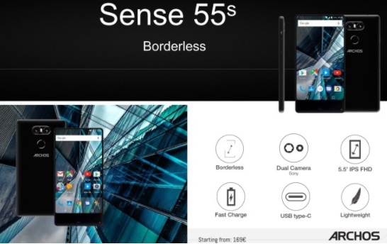 Nouveauté Archos : découvrez les Smarphones Sense 55s, Sense 50x, Diamond Alpha et Gamma 