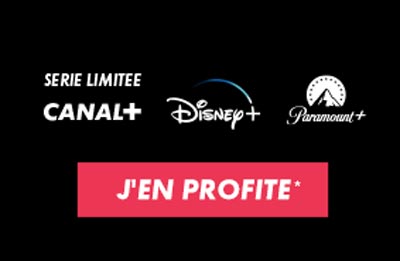 Série Limitée Canal+ Disney+ Paramount+ à 25,99 ? par mois