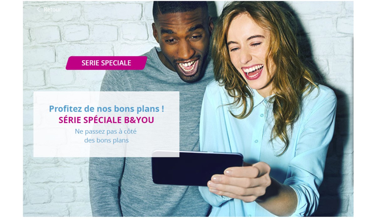 Bouygues Telecom lance une nouvelle offre B&You 50Go à prix réduit jusqu’au 18 mars