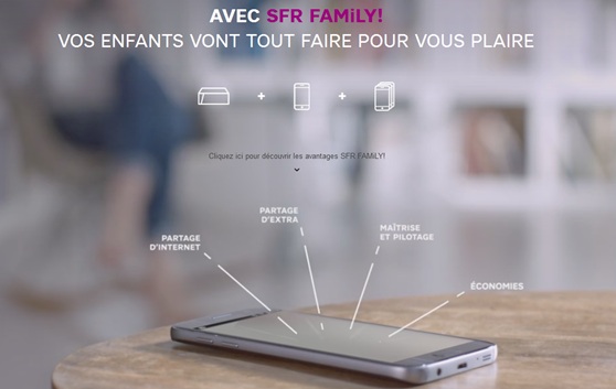 Découvrez les nouveaux forfaits mobiles, promotions et le service FAMiLY chez SFR 