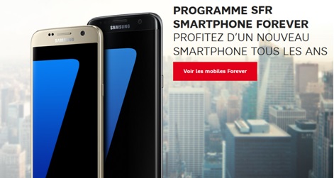 Les Smartphones les plus high-tech accessibles avec le service de location SFR
