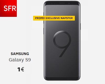 Forfait SFR : Cumulez les bons plans et achetez votre Galaxy S9 pour 1€ jusqu'au 7 Janvier 