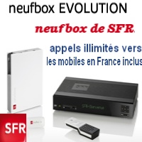 Appels illimités vers les mobiles disponibles depuis la neufbox de SFR