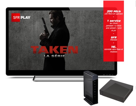 SFR BOX : Profitez du très haut débit fixe à partir de 19.99 euros