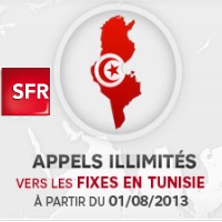 SFR Internet : Les appels vers la Tunisie en illimité depuis la Box !