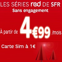 SFR casse les prix sur son forfait Série RED 2h à 4,99€