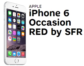 Achetez votre iPhone 6 d’occasion avec RED by SFR !