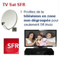 La télévision par satellite débarque chez SFR