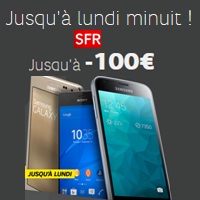 Vente Flash SFR : Jusqu’à -100€ sur le Galaxy Alpha, Galaxy S5, Xperia Z3 et iPhone 5C !