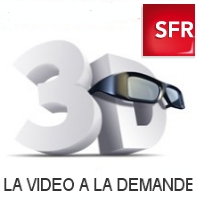 La vidéo à la demande en 3D disponible chez SFR