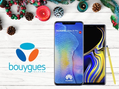 Offrez-vous les derniers Smartphones Samsung et Huawei à prix canon chez Bouygues Telecom