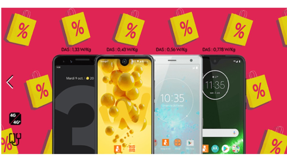 Soldes : Jusqu'à 300 euros de remise sur une sélection de Smartphones chez SOSH et Orange
