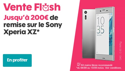 Bonne affaire : le Sony Xperia XZ à moins de 300 euros chez SOSH 