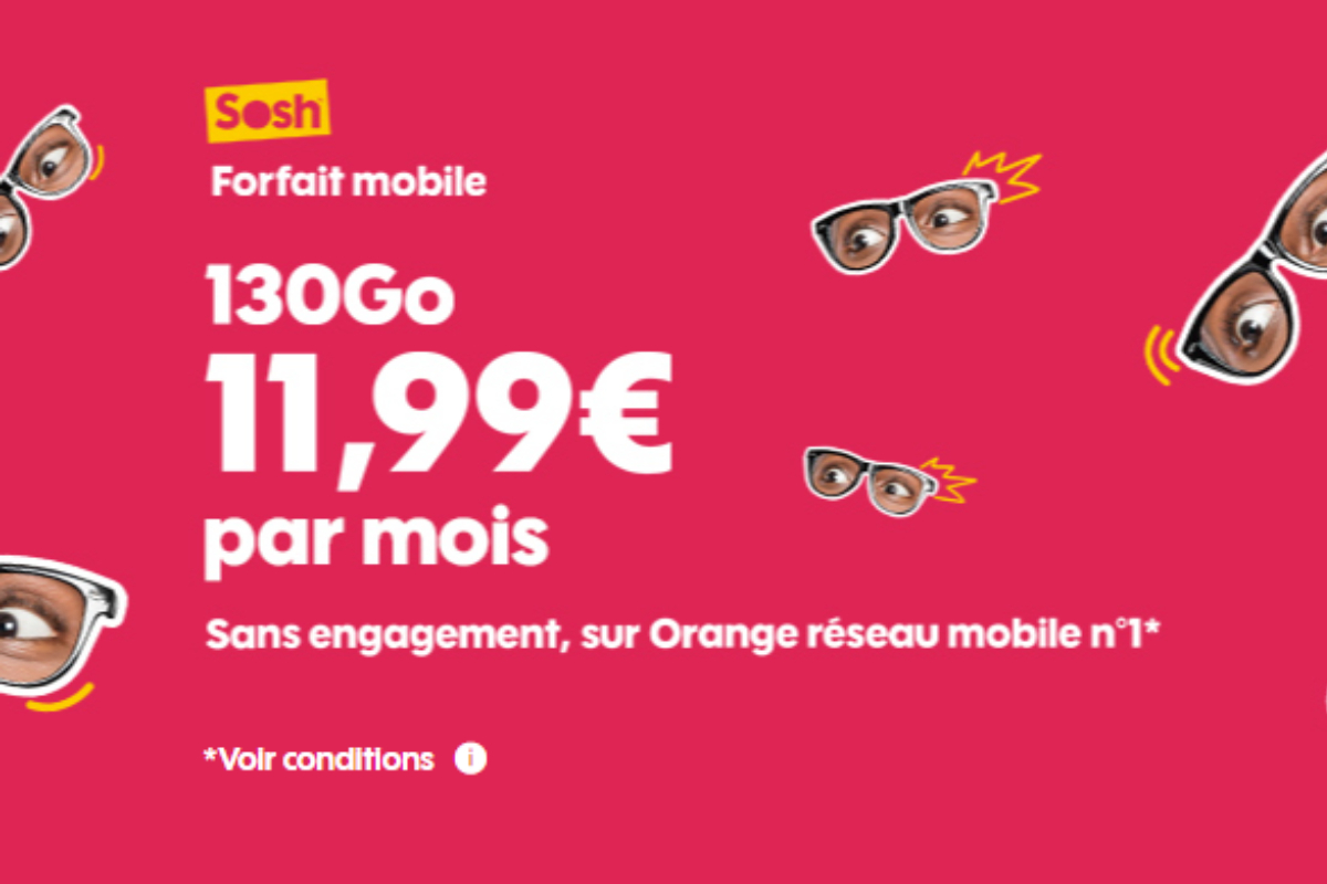 forfait SOSH 130Go