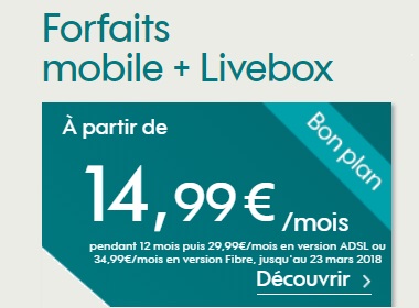 BOX et Mobile : une remise exceptionelle de 15 euros chez l'opérateur SOSH