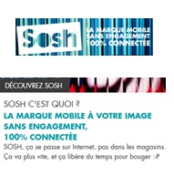 Rejoignez  la communauté Sosh Mobile dès à présent !
