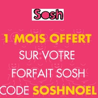 Forfait mobile Sosh : 1 mois de forfait offert pour Noël !