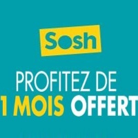Promotion Sosh : 1 mois offert pour toute commande