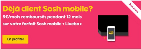 Abonnés SOSH Mobile, votre Internet maison pour 20€ de plus par mois !