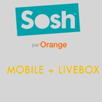 Une offre quadrupleplay chez Sosh : forfait mobile et livebox à partir de 34.90€ !