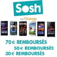 Découvrez les nouvelles offres de remboursement mobiles chez Sosh !