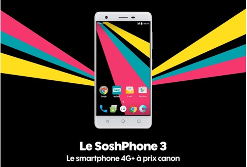 #Fête des mères, offrez le smartphone SoshPhone 3 de Sosh !