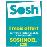 Derniers jours pour profiter d’un mois de forfait mobile offert chez Sosh !