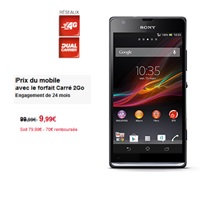 Summer Deal SFR du jour : Sony Xperia SP à 9.99€